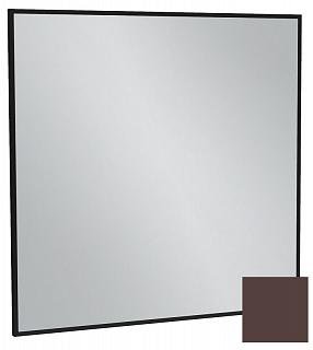 Зеркало Jacob Delafon Silhouette 80 см EB1425-F32 ледяной коричневый сатин