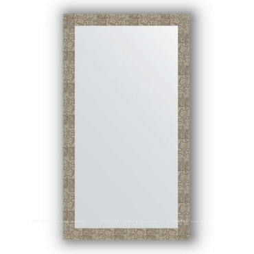 Зеркало в багетной раме Evoform Definite BY 3308 76 x 136 см, соты титан