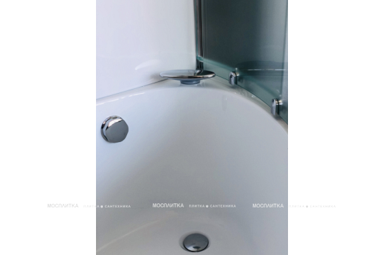Душевой бокс Royal Bath RB140ALP-C-CH-R 140x95 см правая стекло матовое - 3 изображение