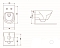 Унитаз подвесной безободковый beWash Bogen 88393201 с крышкой-сиденьем микролифт, белый глянец - изображение 8