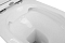 Унитаз-компакт безободковый Azario Fretta Round AZ-1038A с крышкой-сиденьем микролифт, белый - изображение 5