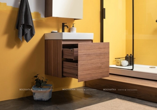 Комплект мебели для ванной Aquanet Нью-Йорк 60 орех - 13 изображение