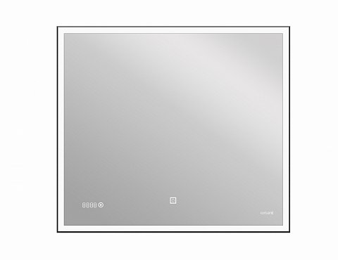 Зеркало Cersanit Led 011 Design 80 см LU-LED011*80-d-Os с подсветкой, черный