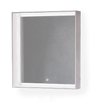 Зеркало Raval Frame Fra.02.75/W, 75 см, с подсветкой, белое