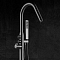 Смеситель для ванны Black&White Universe U7752GM темно-серый матовый - 3 изображение