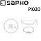 Раковина-чаша 41 см Sapho Priori PI020 серый / синий - изображение 7