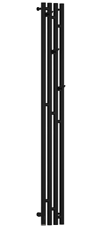 Полотенцесушитель электрический Сунержа Кантата 3.0 150х19,1 см 31-5846-1516 матовый черный