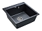 Мойка кухонная Paulmark Praktisch PM105152-BLM черный металлик - изображение 2