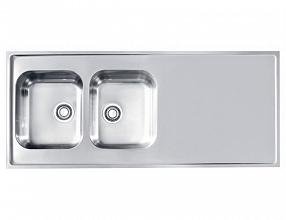 Кухонная мойка Alveus Classic Pro 110 1132129 нержавеющая сталь в комплекте с сифоном