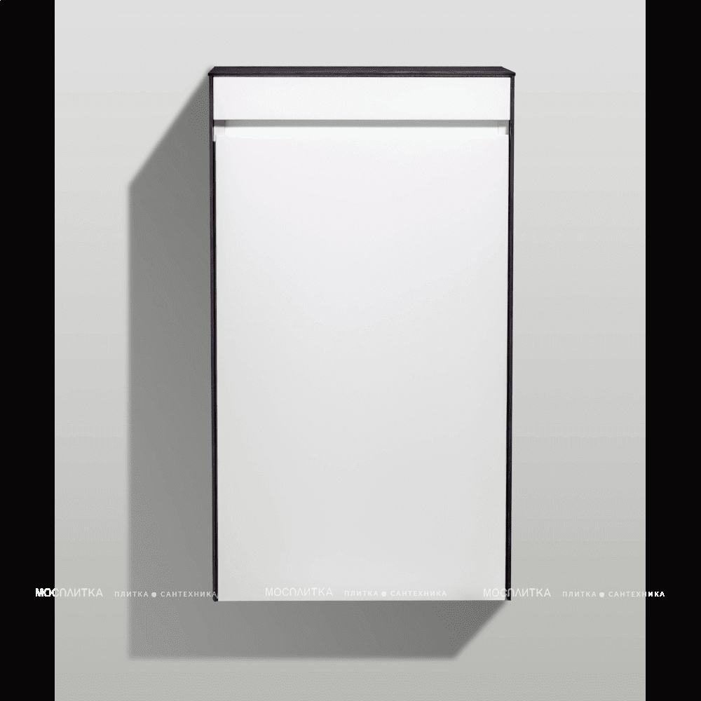 Шкаф-пенал Black&White Universe 50 см U907 white matt / lauren gold - изображение 6