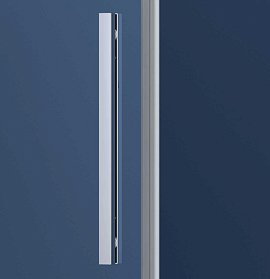 Душевая дверь Vincea Soft 120 см хром, стекло прозрачное, VDS-3SO120CL