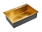 Мойка кухонная Paulmark Saar PM807551-BG брашированное золото - изображение 2