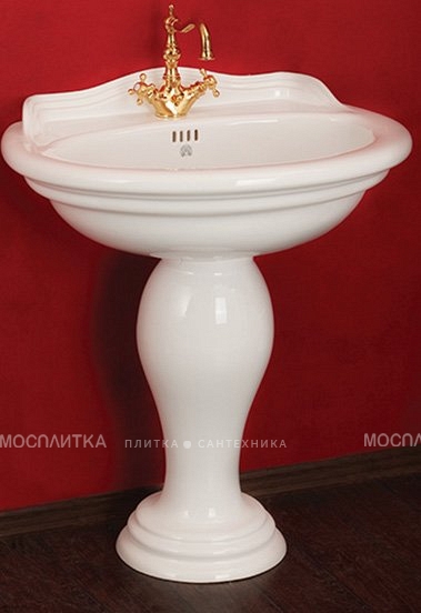 Раковина-тюльпан Migliore Milady D2  декор2 77 см - изображение 2