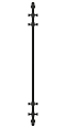 Полотенцесушитель водяной Сунержа Хорда 120х9,8 см 15-4124-1200 тёмный титан муар - 2 изображение