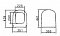 Комплект безободкового унитаза VitrA D-Light Hygiene, 9014B003-7211, кнопка глянцевый хром - изображение 11