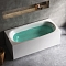 Акриловая ванна 170х70 см Damixa Willow WILL-170-070W-A белая - изображение 2