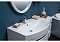 Комплект мебели для ванной Aquanet Опера 115 L 2 двери 2 ящика белый - изображение 9