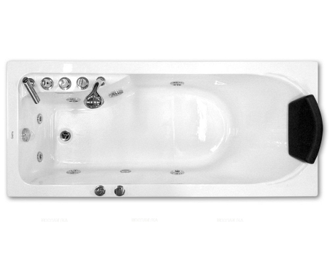 Акриловая ванна Gemy G9006-1.7 B L - 3 изображение