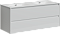 Тумба с раковиной Sancos Libra, 119 см., эмаль белый, LB120-2W - 2 изображение