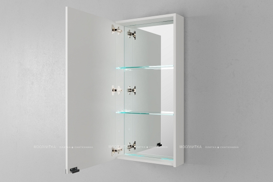 Зеркальный шкаф Velvex Unit 47 белый матовый zsUNI.47.H95-211 - 4 изображение