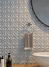 Керамическая плитка Meissen Плитка Lissabon рельеф квадраты серый 25х75 - изображение 2