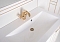 Комплект мебели для ванной Aquanet Паола 90 белый/патина золото - 8 изображение