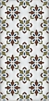 Керамическая плитка Kerama Marazzi Декор Клемансо орнамент 7,4х15 