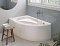 Акриловая ванна Roca Welna 160x100 асимметричная левая белая 248642000 - 4 изображение