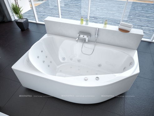 Акриловая ванна Aquatek Таурус 170 см L на сборно-разборном каркасе - 4 изображение