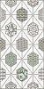 Керамическая плитка Azori Декор Devore Light Geometria 31,5x63