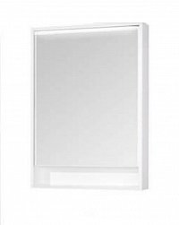 Зеркальный шкаф Aquaton Капри 1A230302KP010 60 x 85 см с подсветкой, цвет белый глянцевый1