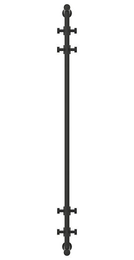 Полотенцесушитель водяной Сунержа Хорда 120х9,8 см 15-0124-1200 тёмный титан муар