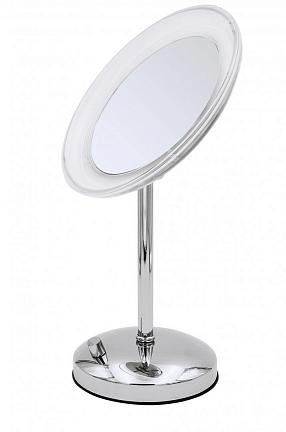 Зеркало косметическое настольное Ridder Tiana 5х-увеличение, хром