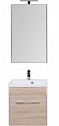 Комплект мебели для ванной Aquanet Августа 58 дуб сонома - 2 изображение