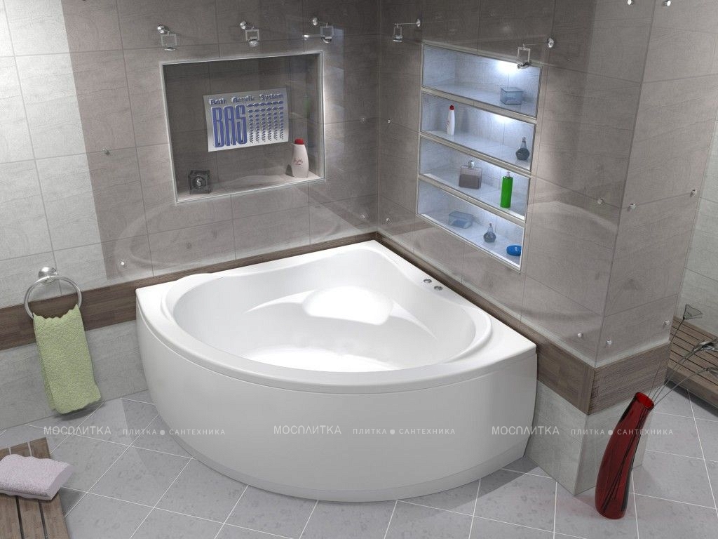 Акриловая ванна Bas Мега 160х160 - изображение 3