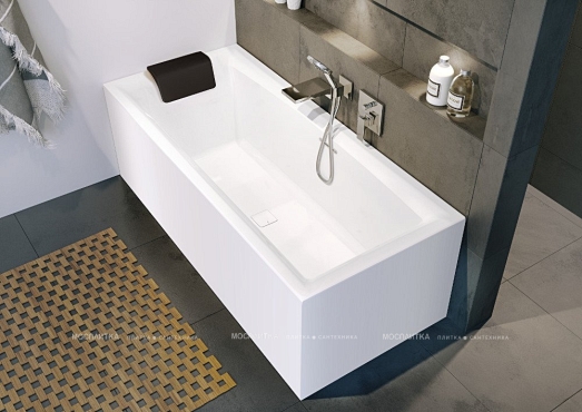 Акриловая ванна Riho Still Square 170x75 см Plug&Play - 2 изображение