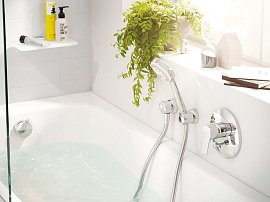Смеситель для ванны с душем Kludi Pure&Easy 376500565 хром