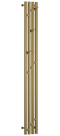 Полотенцесушитель электрический Сунержа Кантата 3.0 150х19,1 см 051-5847-1516 состаренная латунь