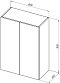 Подвесной шкаф Aquanet Вега 60 см 329128 белый глянец - изображение 6