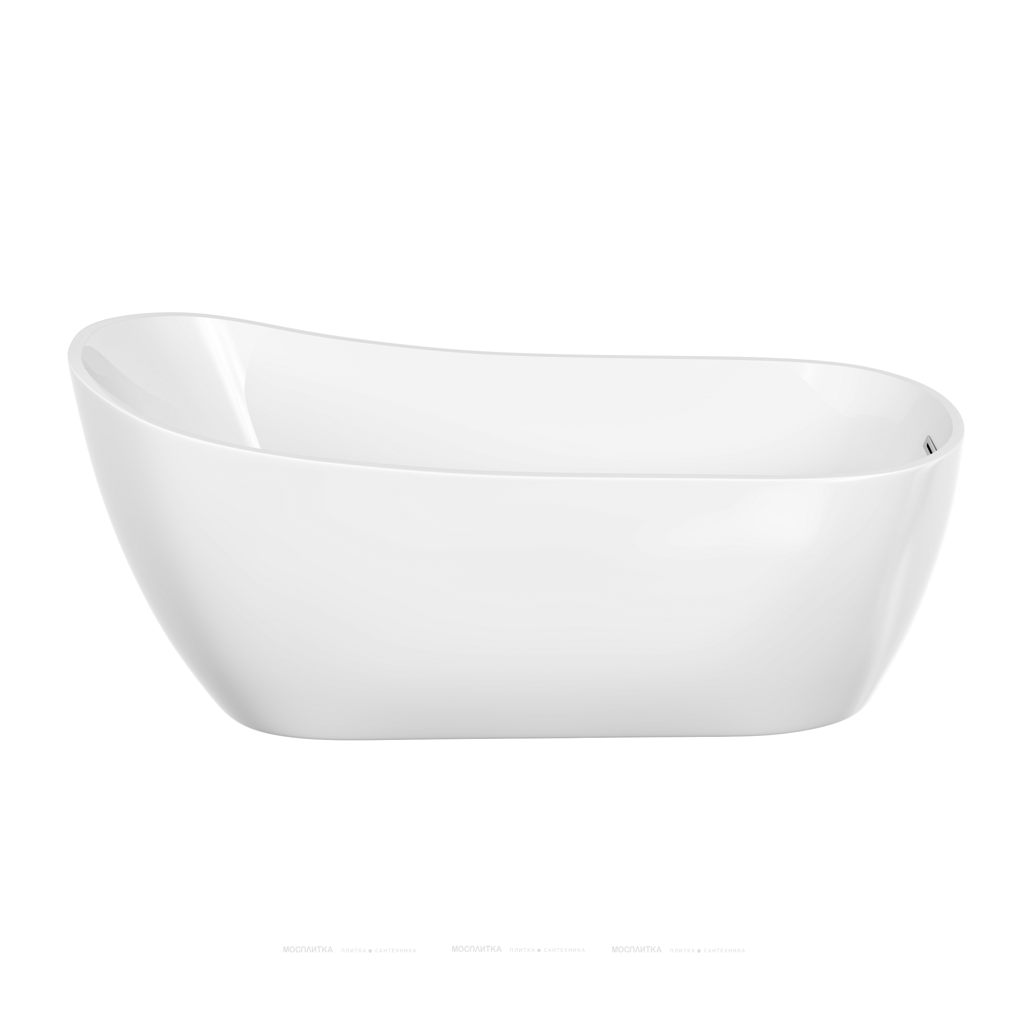 Акриловая ванна 170х72 см Sancos Perla FB06 белая - изображение 2