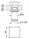Смеситель Cezares Porta для раковины PORTA-BLI2-BIO белый - 3 изображение