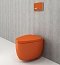 Крышка-сиденье для унитаза Bocchi Etna A0325-012 оранжевое - 2 изображение