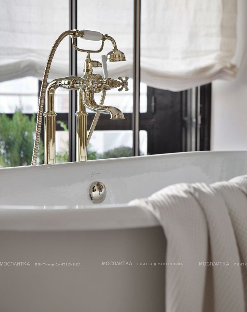 Смеситель для ванны с душем Jacob Delafon Cleo 1889 E24314-BGG глянцевое золото - изображение 9