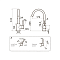 Смеситель Omoikiri Shinagawa 2 Plus-C для кухонной мойки, 4994338 - 2 изображение