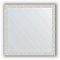 Зеркало в багетной раме Evoform Definite BY 3226 71 x 71 см, чеканка белая 