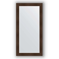 Зеркало в багетной раме Evoform Definite BY 3344 80 x 160 см, бронзовая лава