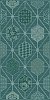 Керамическая плитка Azori Декор Devore Indigo Geometria 31,5x63