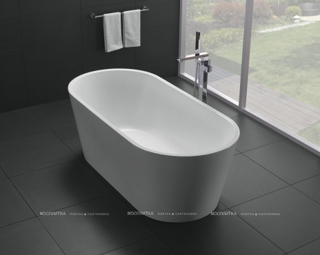 Акриловая ванна BelBagno 180х80 см BB71-1800-W0 без перелива, белый - 2 изображение