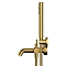 Смеситель для ванны с душем Whitecross Y brushed gold Y1231GLB брашированное золото - 2 изображение