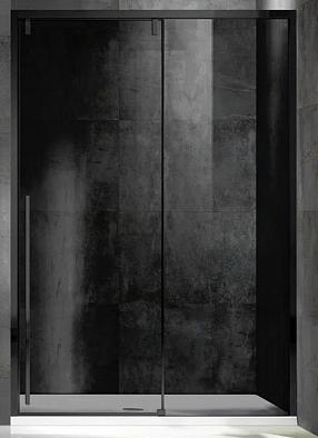 Душевая дверь Vincea Lugano 120x195 см, VDS-1L120CGB-1, профиль черный, стекло тонированное